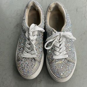 Betsy Johnson Sparkly Sneakers